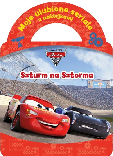 Moje ulubione seriale z naklejkami. Szturm na Sztorma. Disney Pixar Auta